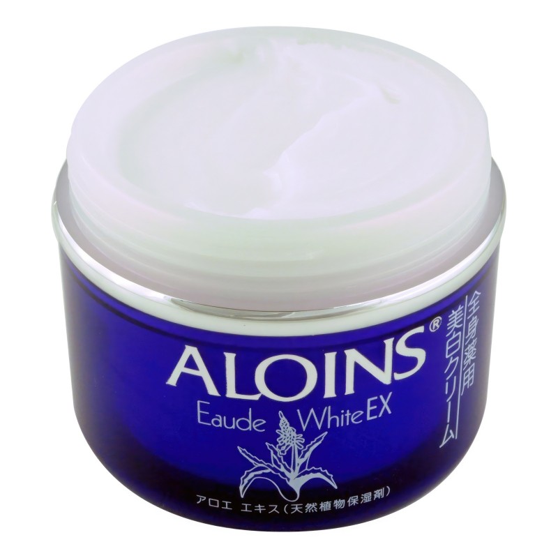 Увлажняющий крем для лица и тела с экстрактом алоэ и плацентой / ALOINS EAUDE CREAM W