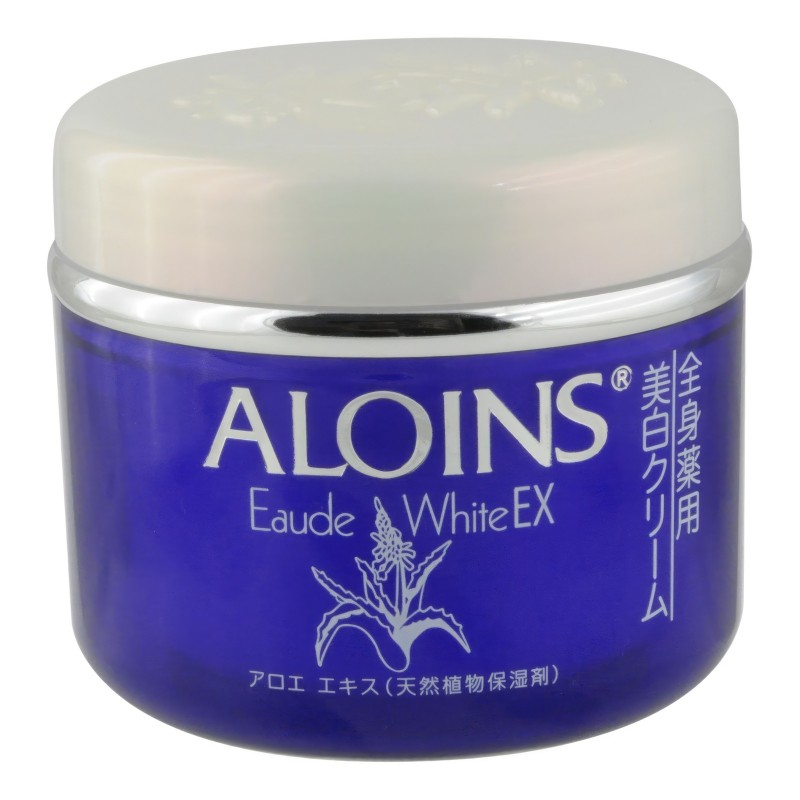 Увлажняющий крем для лица и тела с экстрактом алоэ и плацентой / ALOINS EAUDE CREAM W