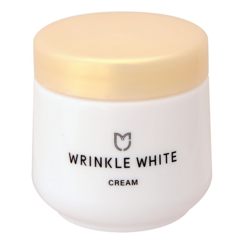 Крем для лица против морщин (выравнивающий тон кожи) / MEISHOKU WRINKLE WHITE CREAM