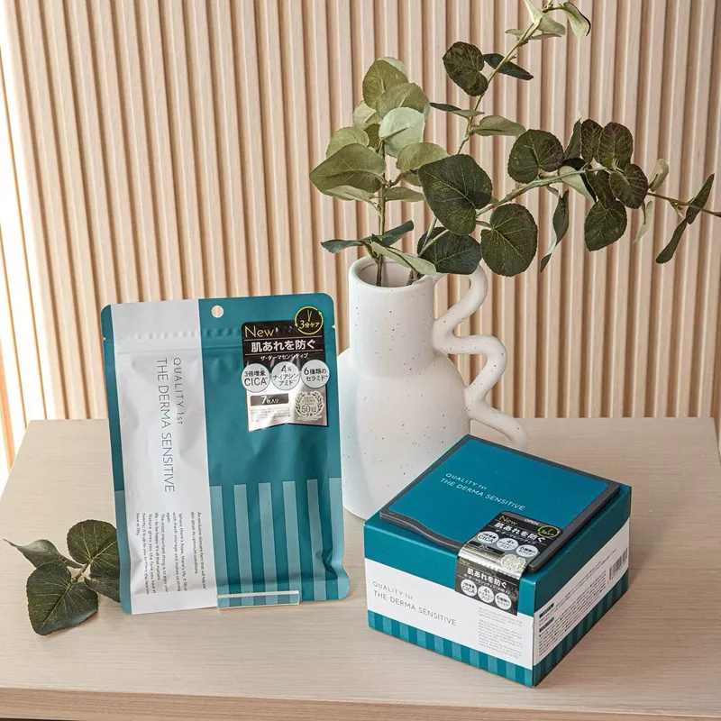 Маска для чувствительной дермы Кволити Фест, 7 шт. Quality 1st The Derma Sensitive.