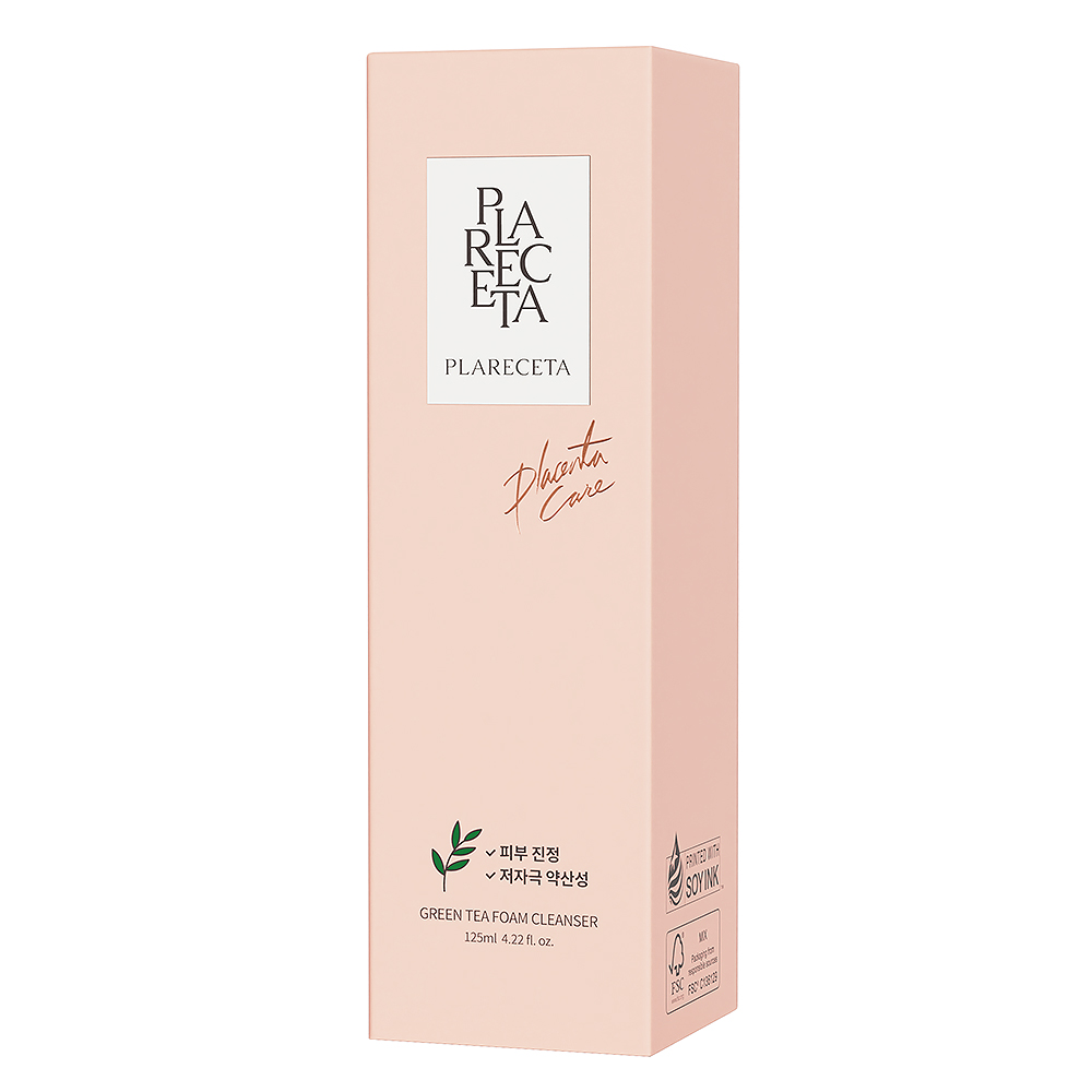 Пенка для очищения с антиоксидантами зеленого чая/PlaReceta Green Tea Foam Cleanser