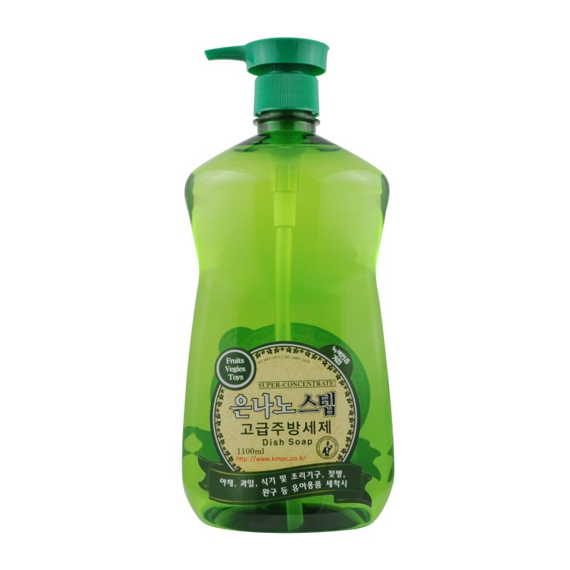 Жидкость для мытья посуды с серебром / NANO SILVER STEP Dishwashing liquid