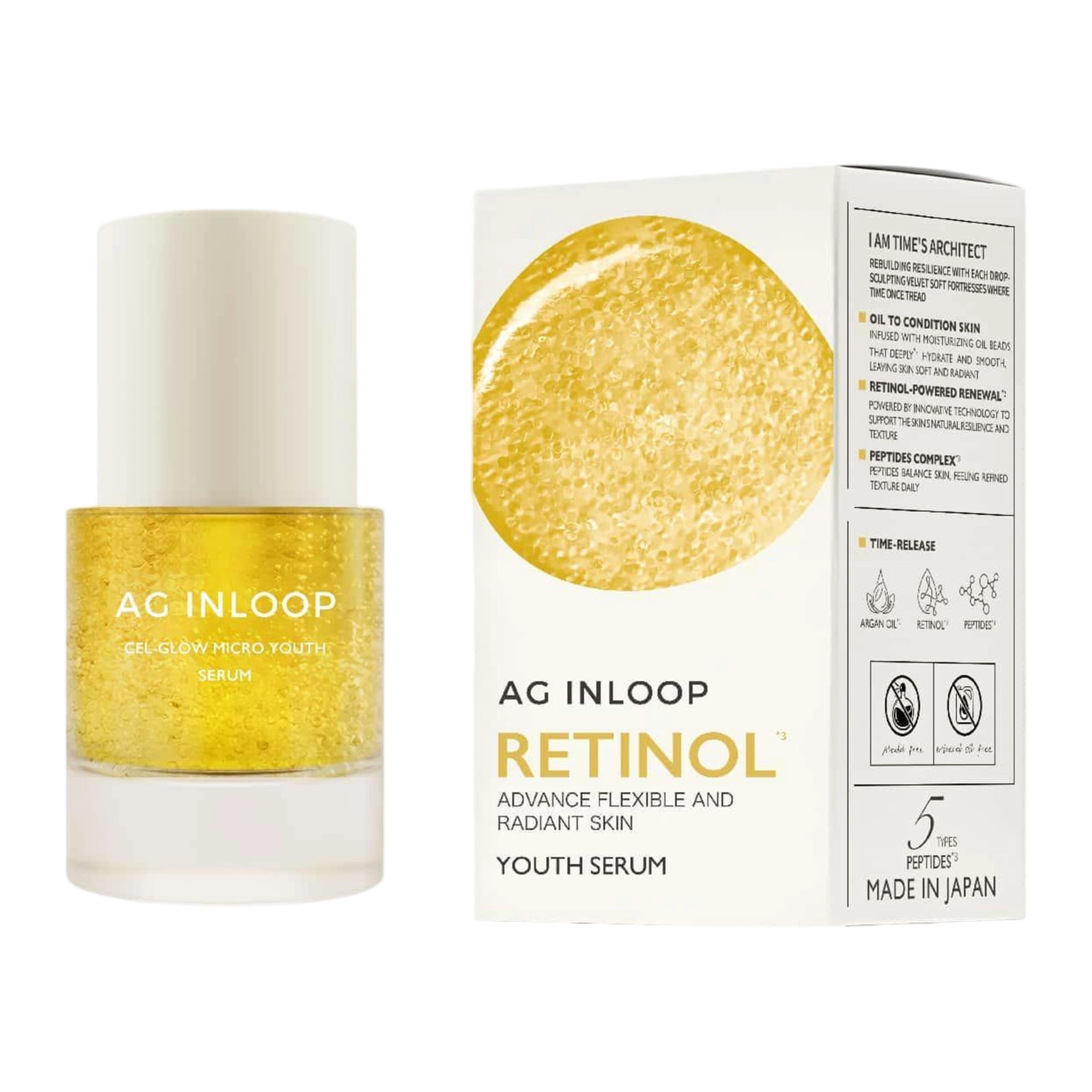 Омолаживающий микросерум-гель AЖ Инлооп Кокочи Cocochi AG Inloop Gel-Glow Micro Youth Serum