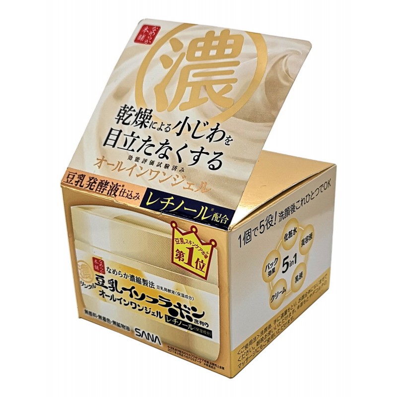 Крем-гель увлажняющий и подтягивающий с изофлавонами сои и ретинолом WRINKLE GEL CREAM