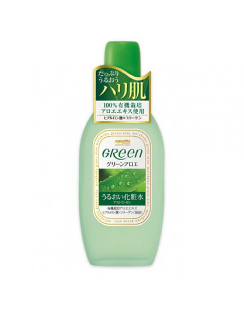 Лосьон увлажняющий и подтягивающий кожу лица Green plus aloe astringent