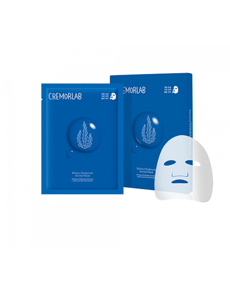 Ревитализирующая маска с морскими водорослями и гиалуроновой кислотой Cremorlab Marine Hyaluronic Revital Mask