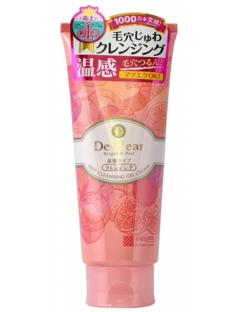 Разогревающий и очищающий крем-гель с AHA и BHA