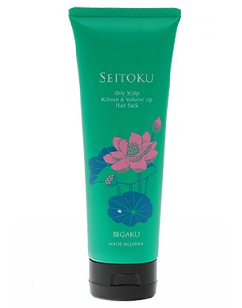 Маска для обьема и ухода за жирной кожей головы Seitoku Oily Scalp Refresh&Volume Up