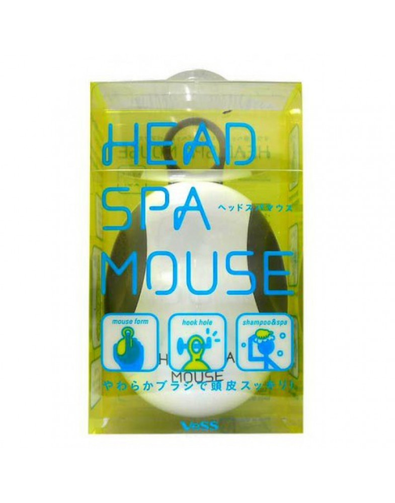 Массажёр для кожи головы 'компьютерная мышь' Head spa mous