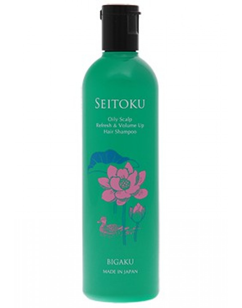 Шампунь для ухода за жирной кожей головы, профилактики появления перхоти и придания объема волосам